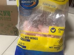 鸡翅解冻