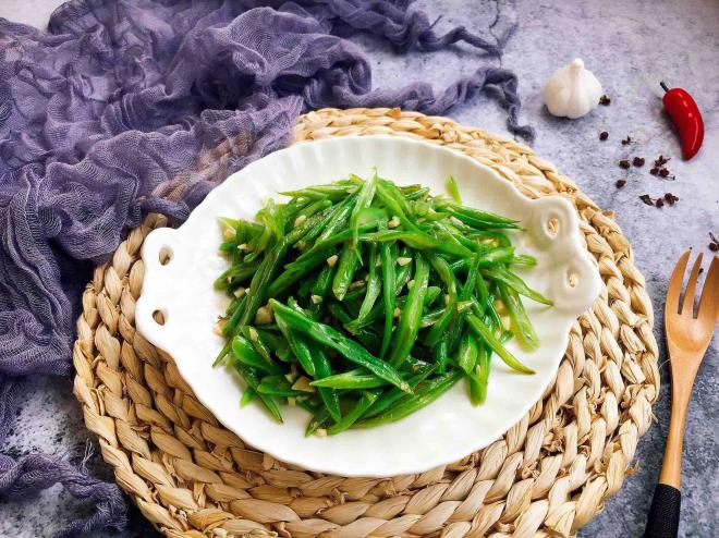 家庭快手小炒 花椒油炒豆角丝