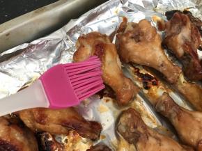 30分钟后拿出来再刷一次蜂蜜水