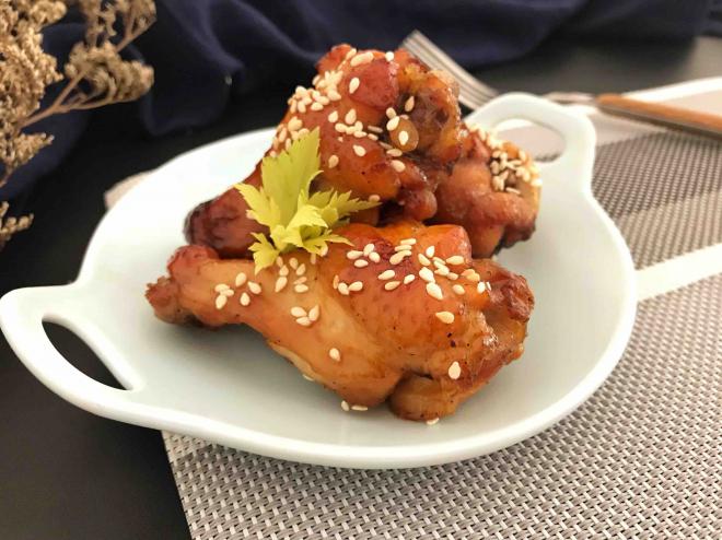 黑椒蜜汁烤鸡翅根