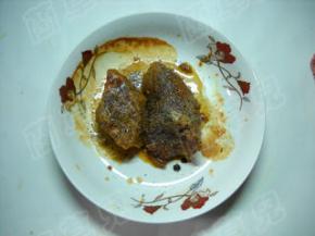 准备好黑椒烤肉。