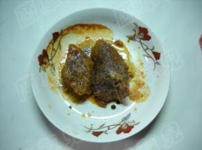 准备好黑椒烤肉。