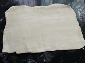 再次擀开