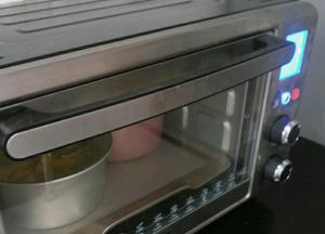 送入烤箱！155度上下火，烤40分钟！温度仅供参考