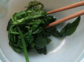 捞出淋出水份