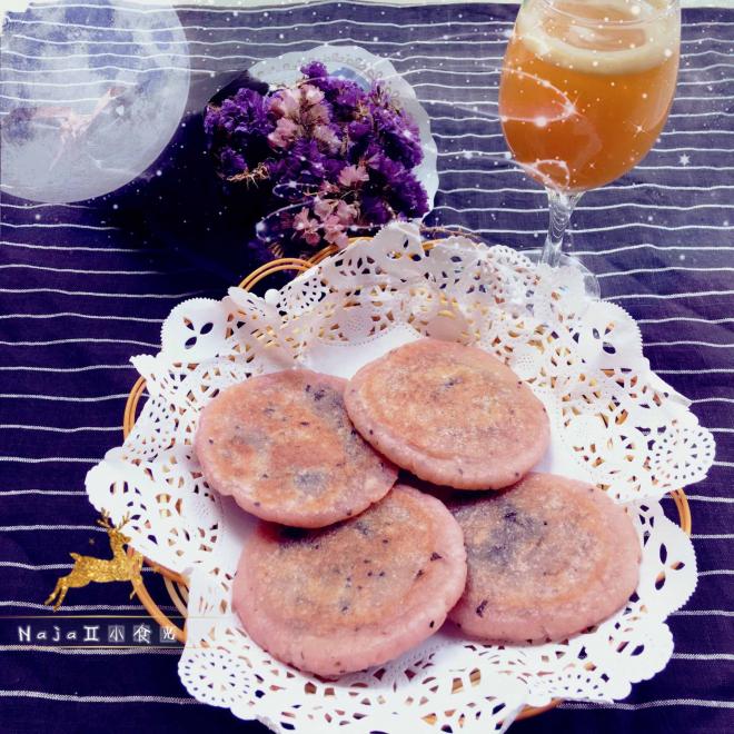 红火龙雪梨海苔饼