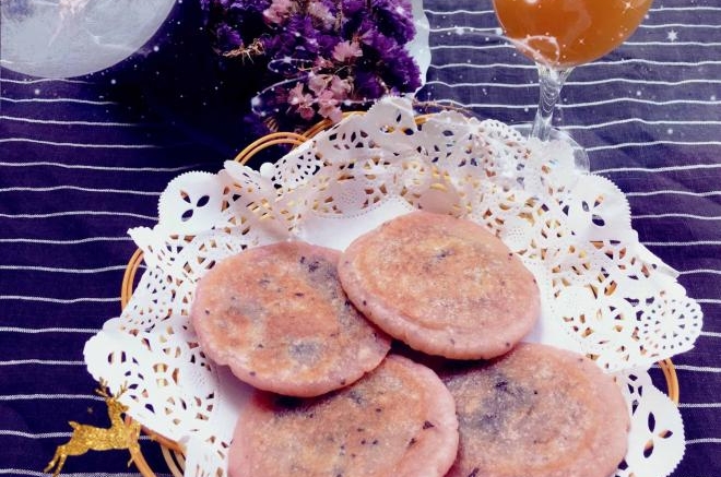 红火龙雪梨海苔饼