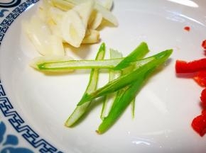 葱切丝