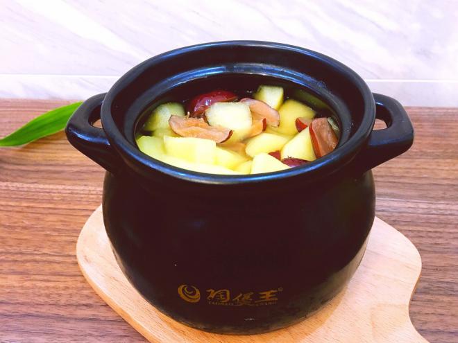 桂花苹果甜汤