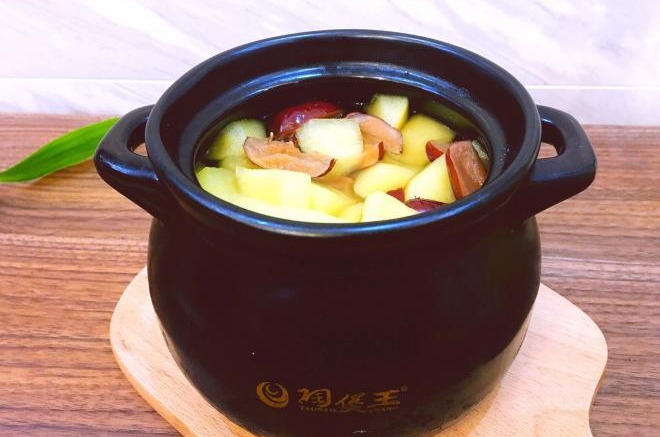 桂花苹果甜汤