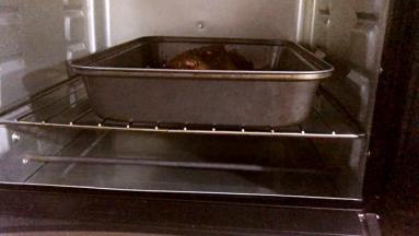 再放入烤箱，烤8分钟即可