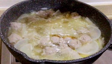 淋入香油，出锅