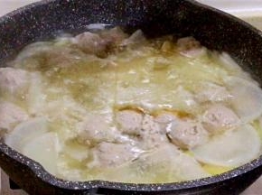 淋入香油，出锅
