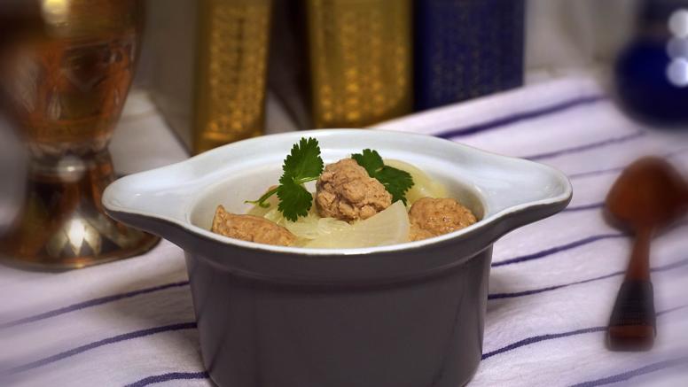 萝卜粉丝丸子汤