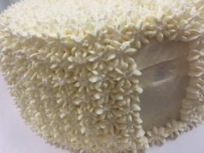 一行行进行全面裱花