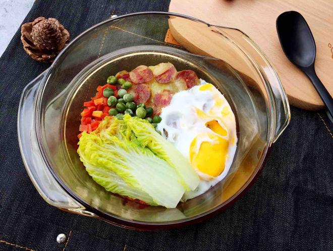 香肠土豆泥（微波炉版）