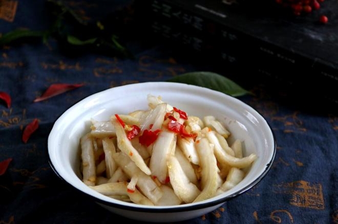 盐渍大白菜梗