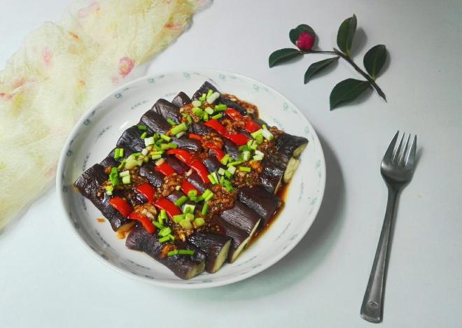 微波炉蒜泥紫茄子