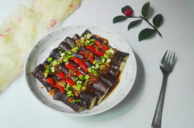 微波炉蒜泥紫茄子
