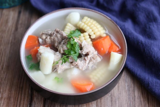 玉米山药炖排骨