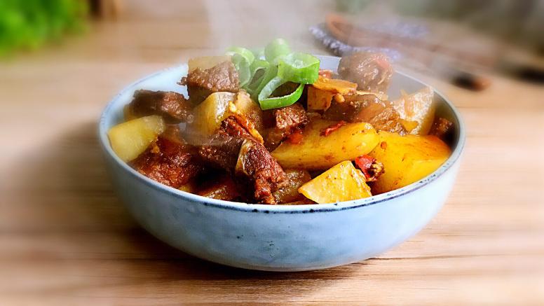 白萝卜烧牛肉