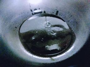 起油锅，加入少许食用油。