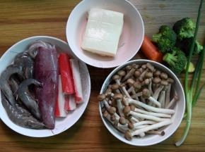 准备好材料