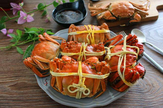 清蒸大闸蟹