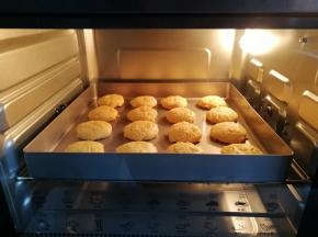 做好后放入预热好的烤箱中层上下火180烤约15~20分钟，烤至表面金黄即可。（具体温度和时间根据自家烤箱脾性灵活调整）