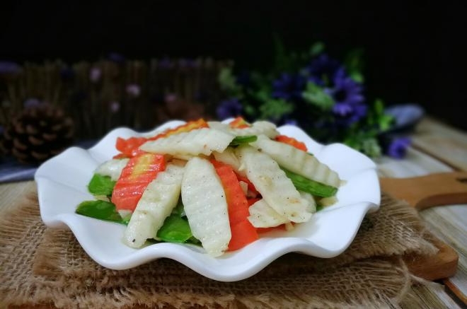 家常素炒三蔬
