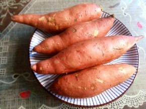 红薯洗净