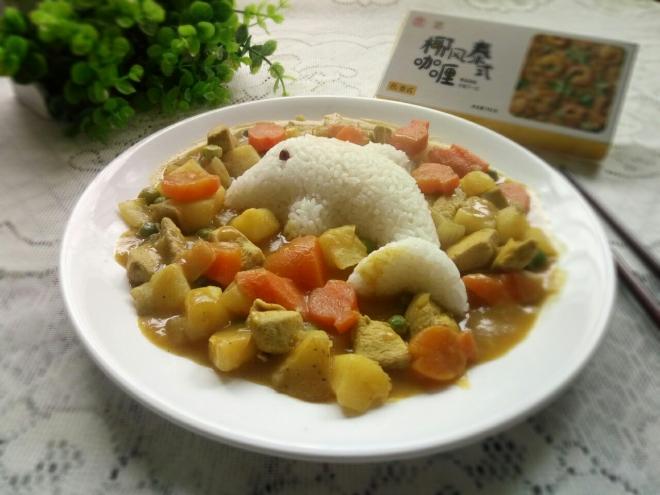 咖喱鸡肉饭