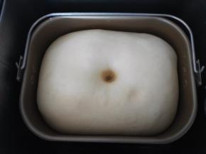 面团发至两倍大就好了