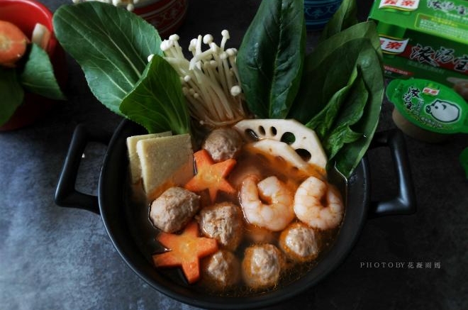丸子蔬菜火锅