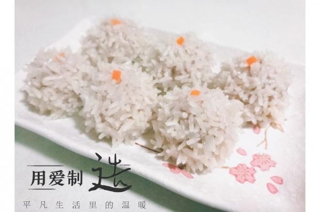 糯米藕丁肉丸