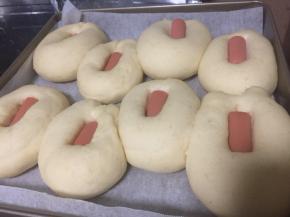 发酵至面团原来两倍大