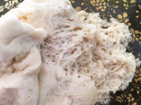 发酵后里面出现蜂窝状