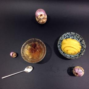 再配上一个南瓜花卷完美