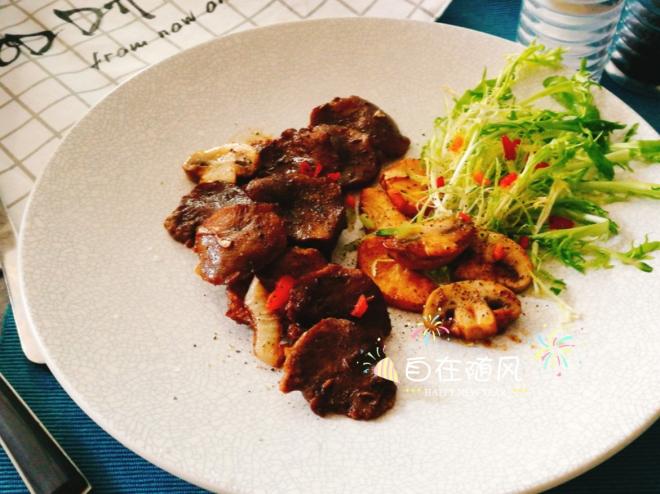 创意菜～香烤猪舌