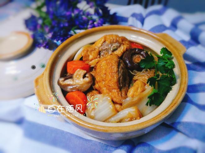 油豆腐釀肉煲