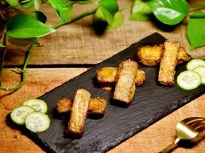外酥内嫩的咖喱烤豆腐出炉啦
