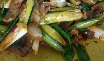 豆瓣酱很咸了，所以不用加盐了。