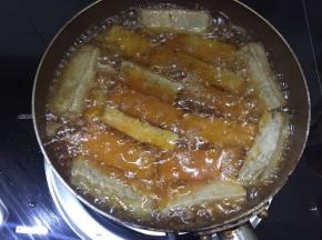 下油锅微微炸一下