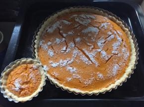 表面筛上糖粉装饰