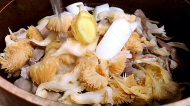 大葱段、姜片和适量清水