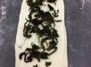 上面在放上紫菜