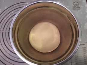 搓圆放入盆内，盖上保鲜膜进行一发（25度－28度）