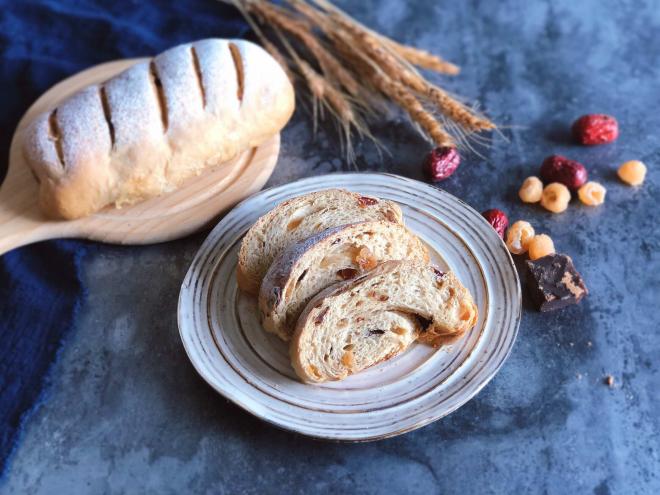 红糖红枣桂圆全麦软欧