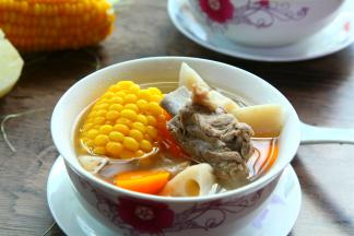 营养暖身的一碗汤
