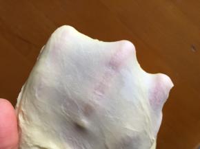 能拉出手套膜就可以了，天气太冷，面包机里发酵，